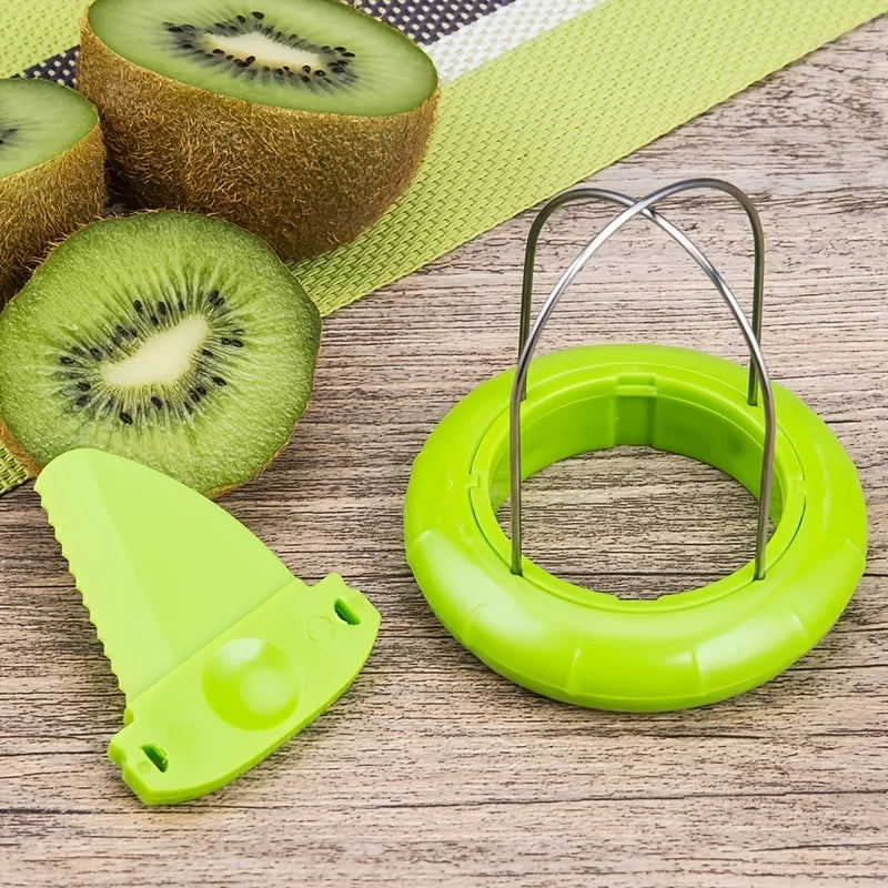 Kiwi Fruit Slicer & Spoon Tool – Easy Kiwi Peeler & Cutter