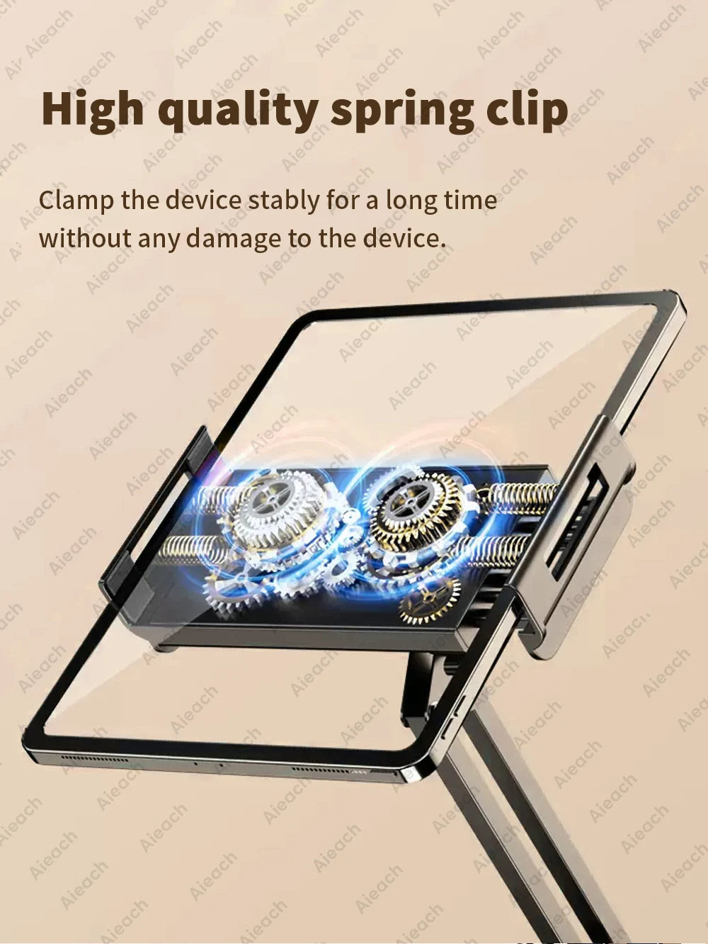 Flexible Lazy Arm Tablet & Phone Holder – Universal 360° Aluminum Mount