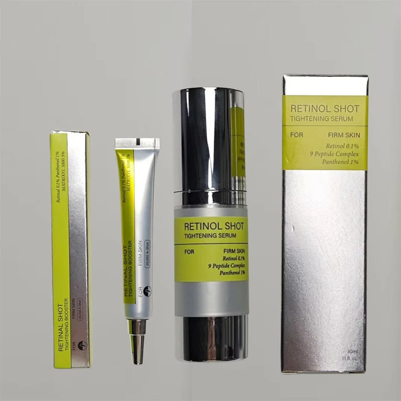 Retinol Face & Eye Care Set – Firming Serum & Eye Cream for Hydration & Smoother Skin
