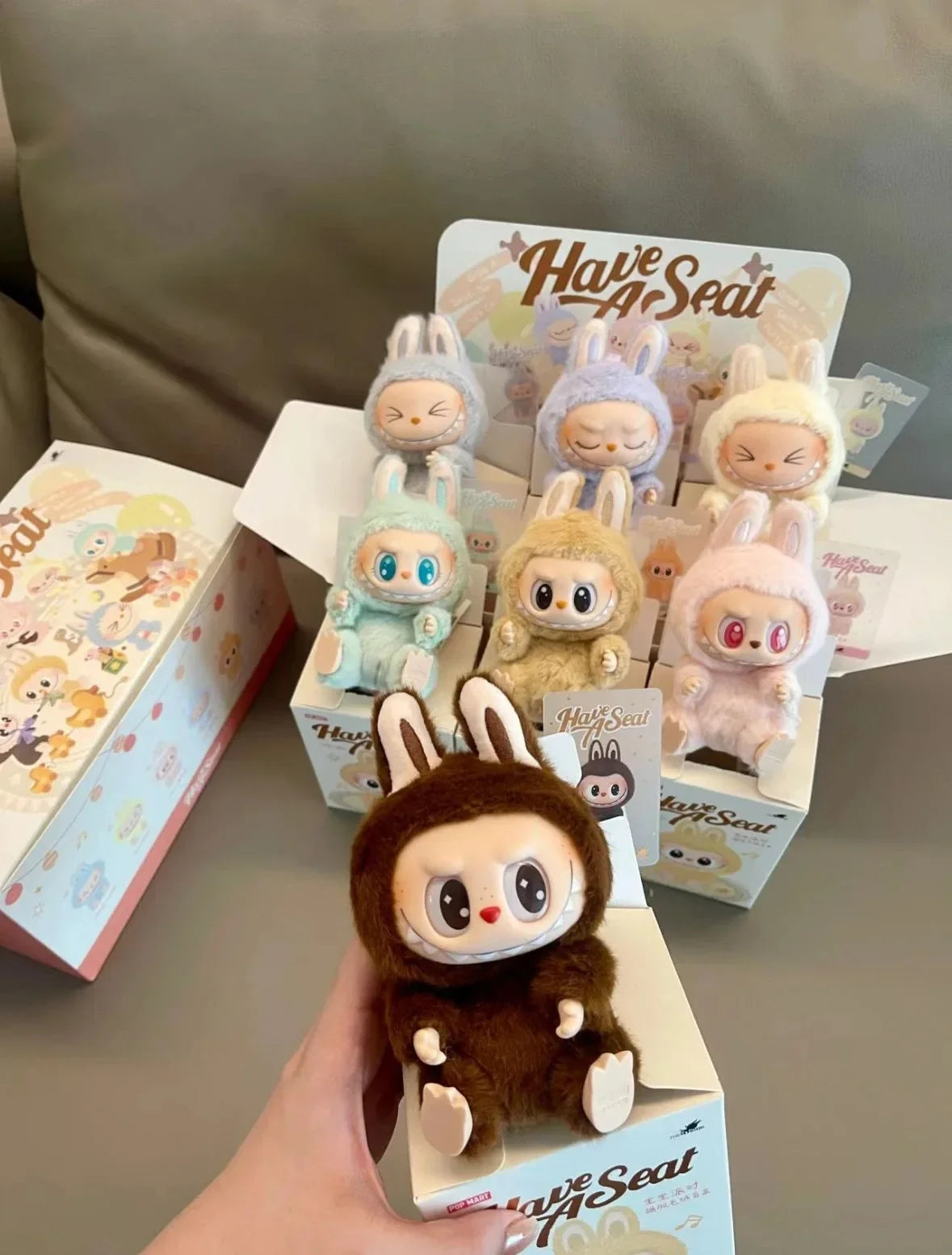 Labubu Macaron Series – Blind Box Collectible Figure