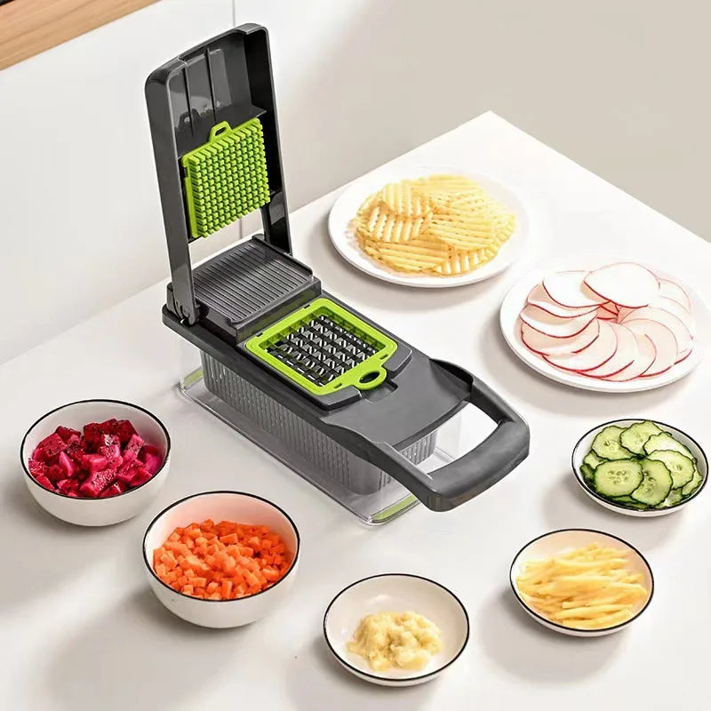 Safe Hand Guard Vegetable Cutter – Stainless Steel Kitchen Safety Tool for Cutting & Cooking Together