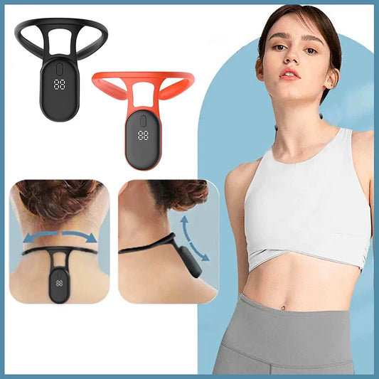 Smart Posture Corrector with Micro Vibration Sensor – Back & Neck Alignment Trainer for Adults and Kids