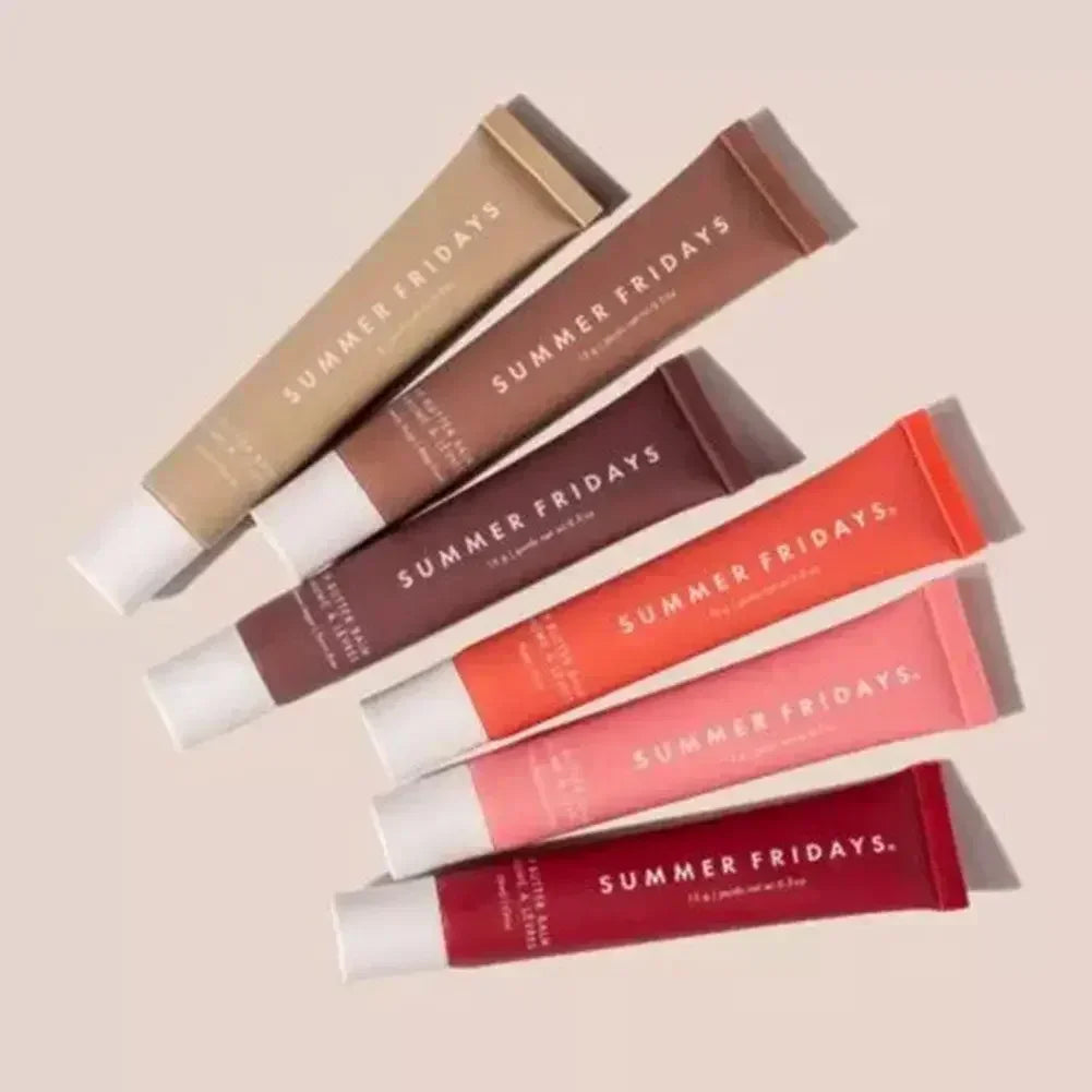 Moisturizing Lip Balm Gloss – Hydrating Shiny Lip Tint with Natural Finish