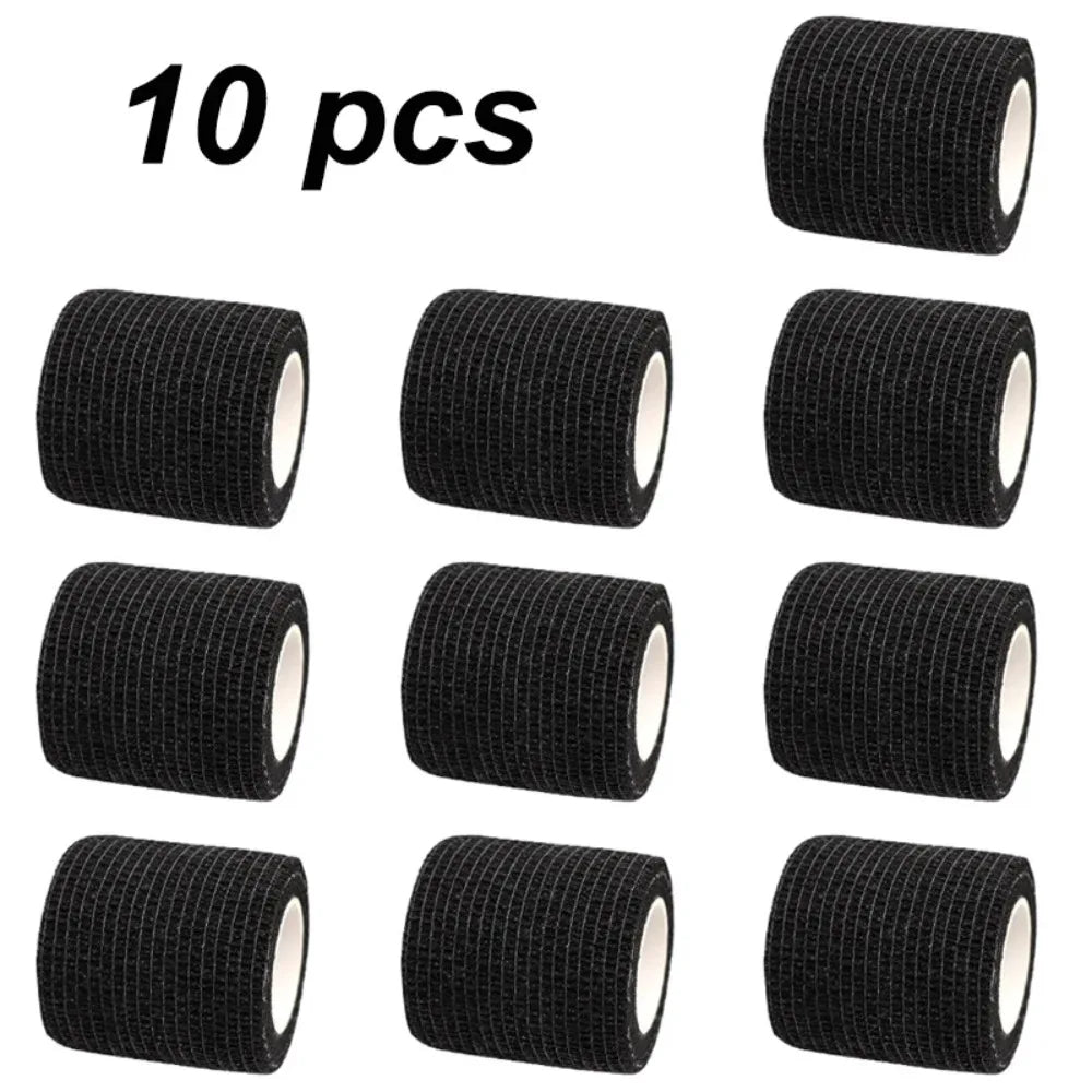 Self-Adhesive Elastic Bandage Wrap (10/12pcs) – Pet & Sport First Aid Tape for Dogs, Cats, Ankle & Joint Support