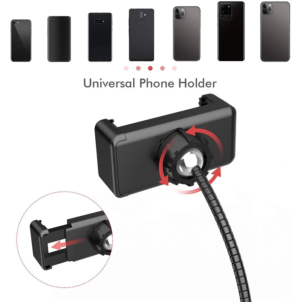 LED Ring Light with Tripod & Phone Mount – Dimmable 10" Selfie Light for TikTok, YouTube, Makeup & Zoom