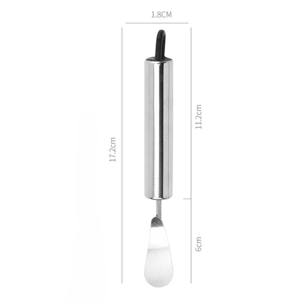 Stainless Steel Orange Peeler – Easy Citrus Fruit Peeling Tool with Ergonomic Handle