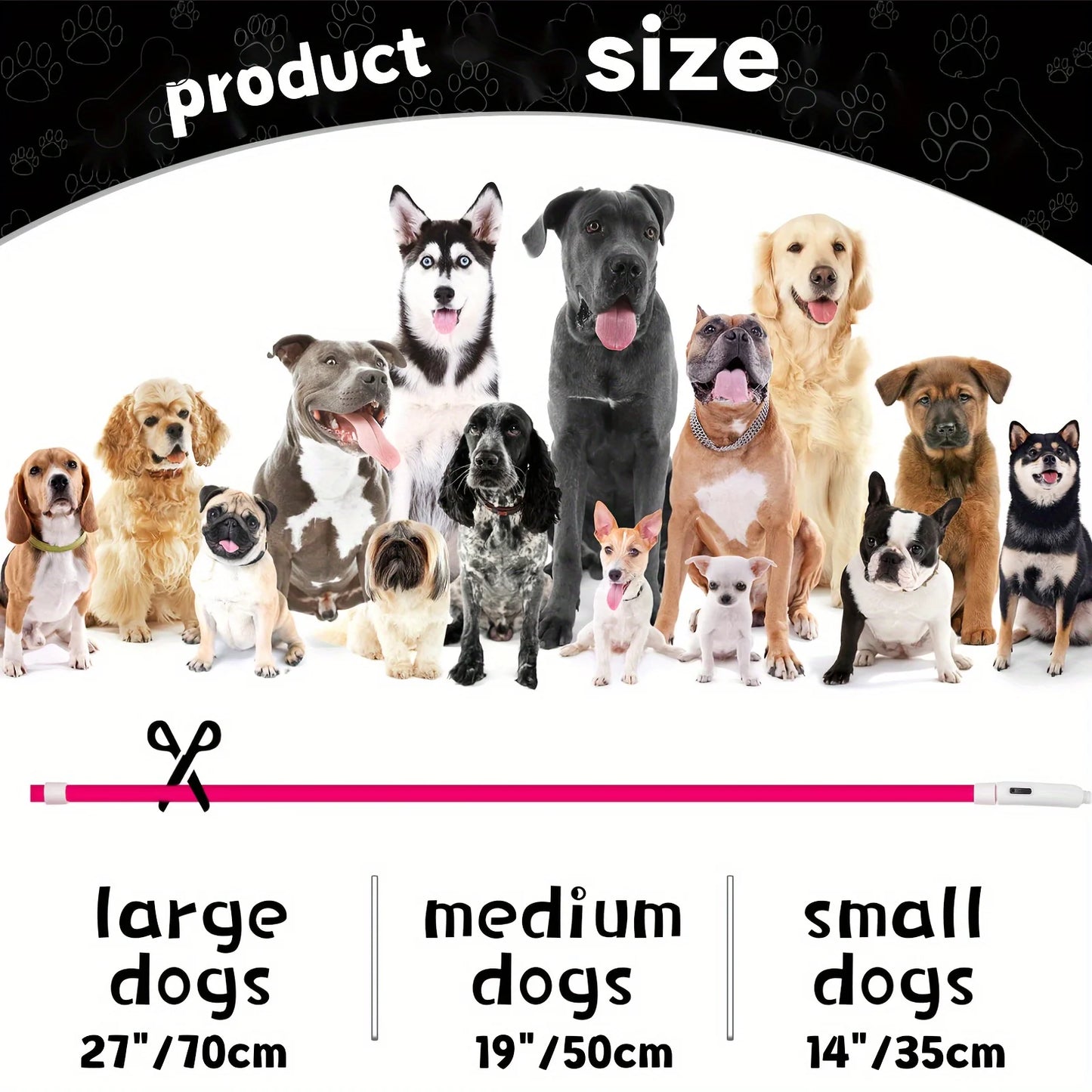 USB Rechargeable LED Dog Collar – Night Safety, Luminous & Anti-Lost Pet Necklace