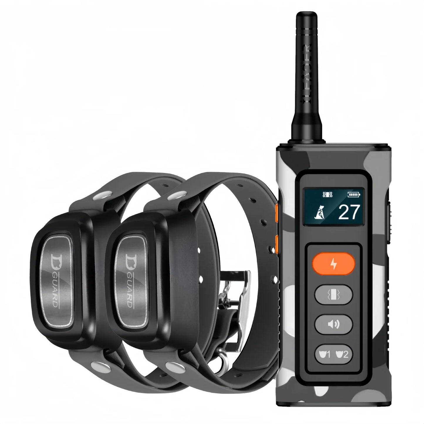 Remote Control Waterproof Dog Training Collar 3300Ft – Shock & Vibration Adjustable Electric Training Collar for Dogs (8–150 lbs)