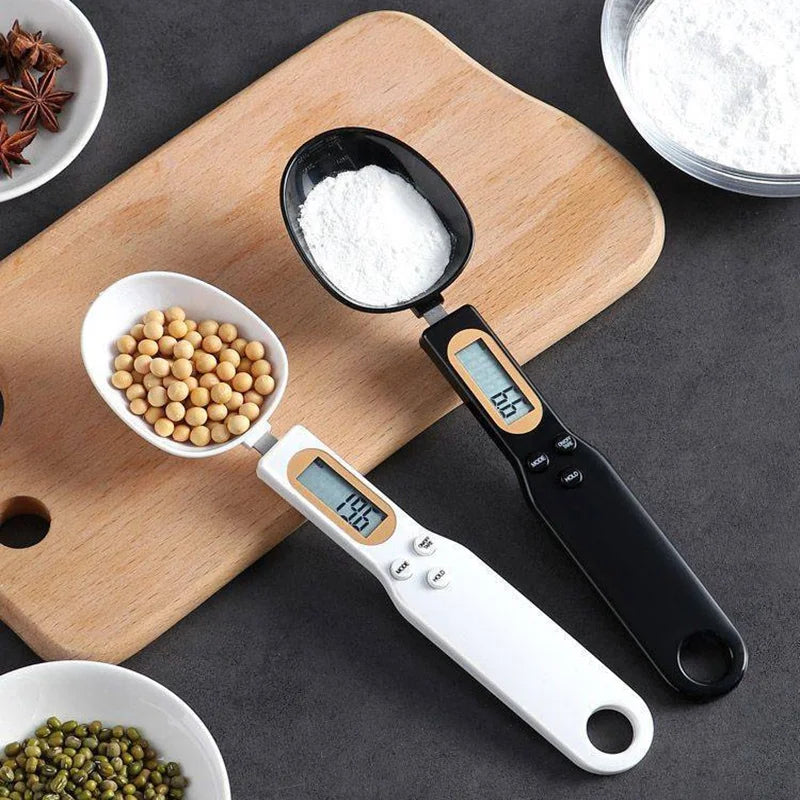 Digital Measuring Spoon Scale – LCD Kitchen Scale for Precise Food & Coffee Measurements