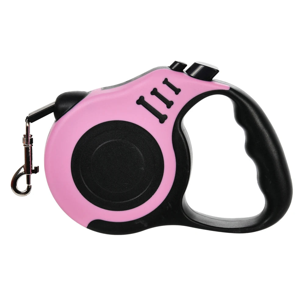 Automatic Retractable Dog Leash – 5M Nylon Pet Walking Rope