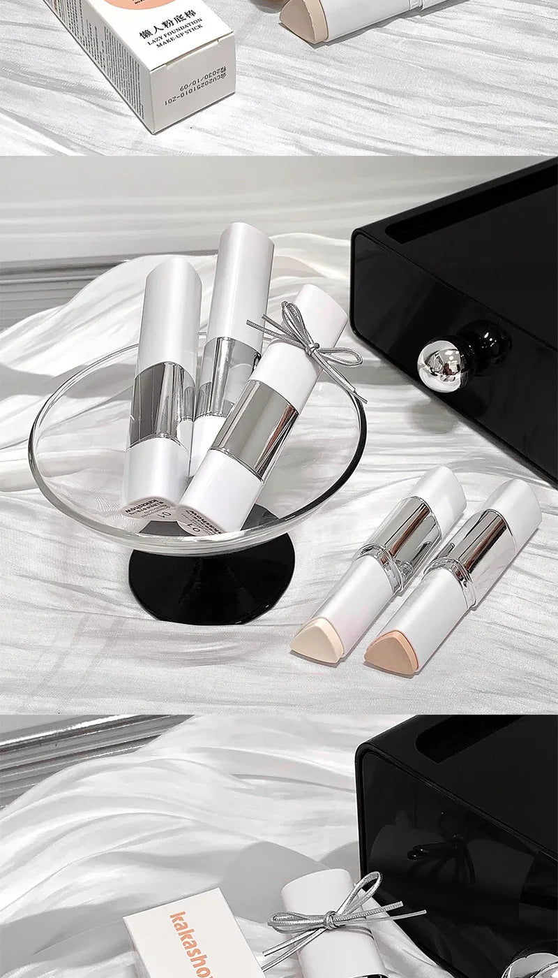 Matte Foundation Stick – Long-Lasting Concealer & Moisturizing Makeup Base (Sweat-Resistant)