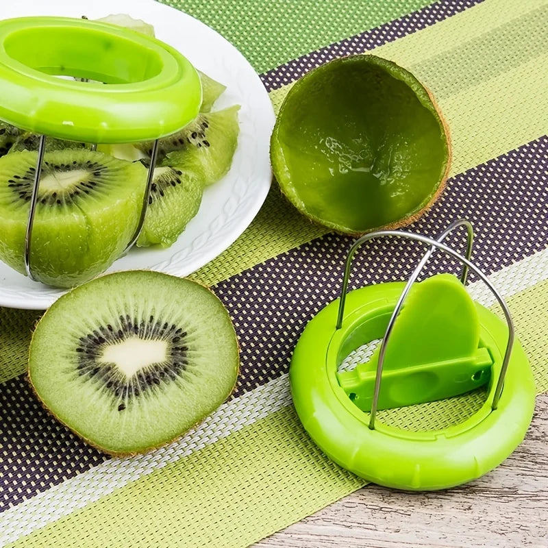 Kiwi Fruit Slicer & Spoon Tool – Easy Kiwi Peeler & Cutter