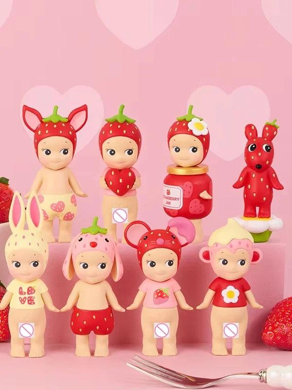 Sonny Angel Strawberry Blind Box – Cute Anime Mini Figure Gift