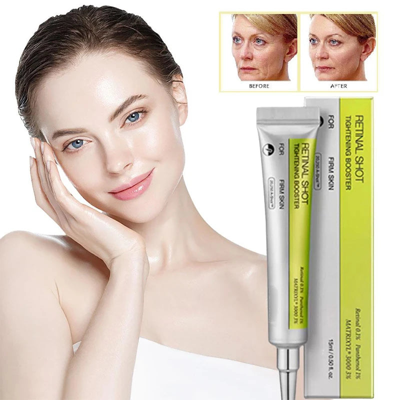 Retinol Face & Eye Care Set – Firming Serum & Eye Cream for Hydration & Smoother Skin