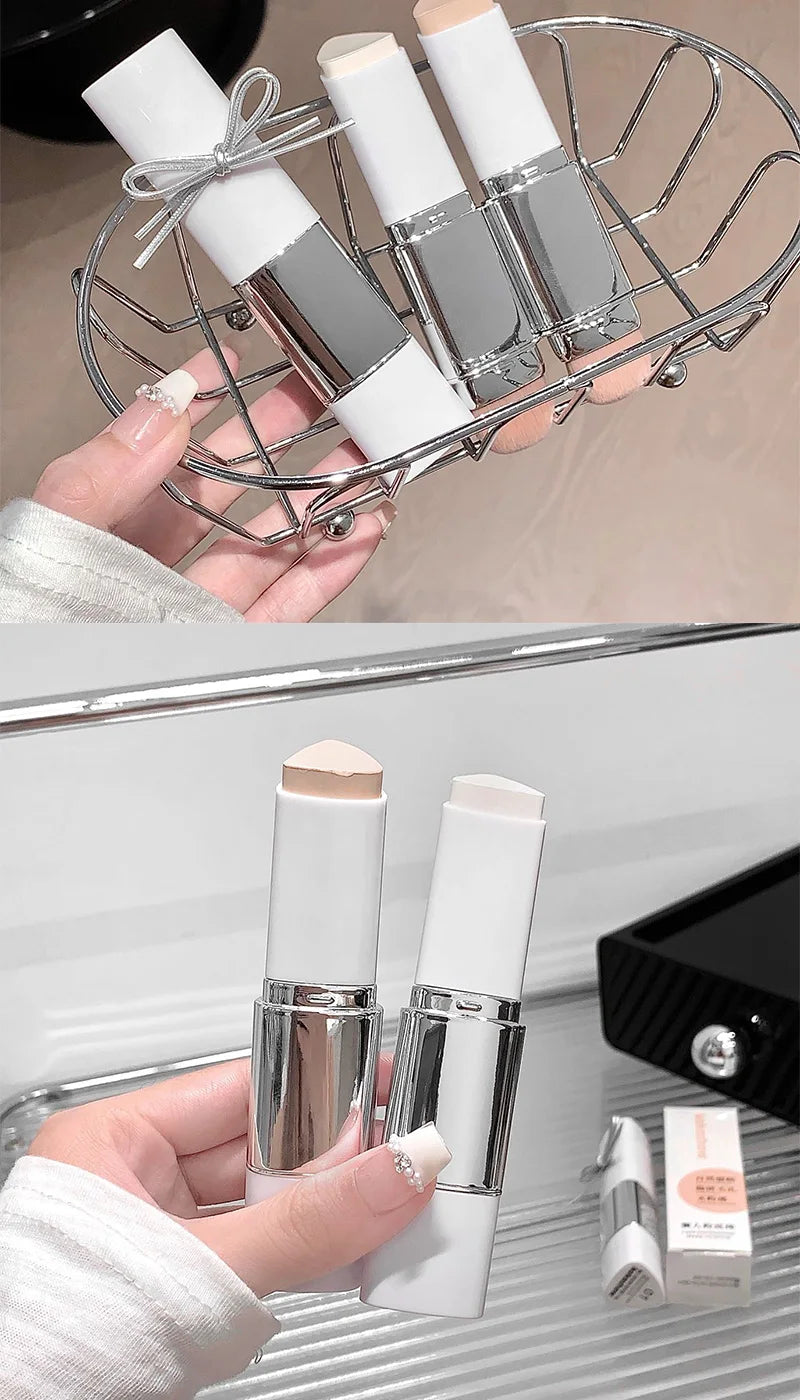 Matte Foundation Stick – Long-Lasting Concealer & Moisturizing Makeup Base (Sweat-Resistant)