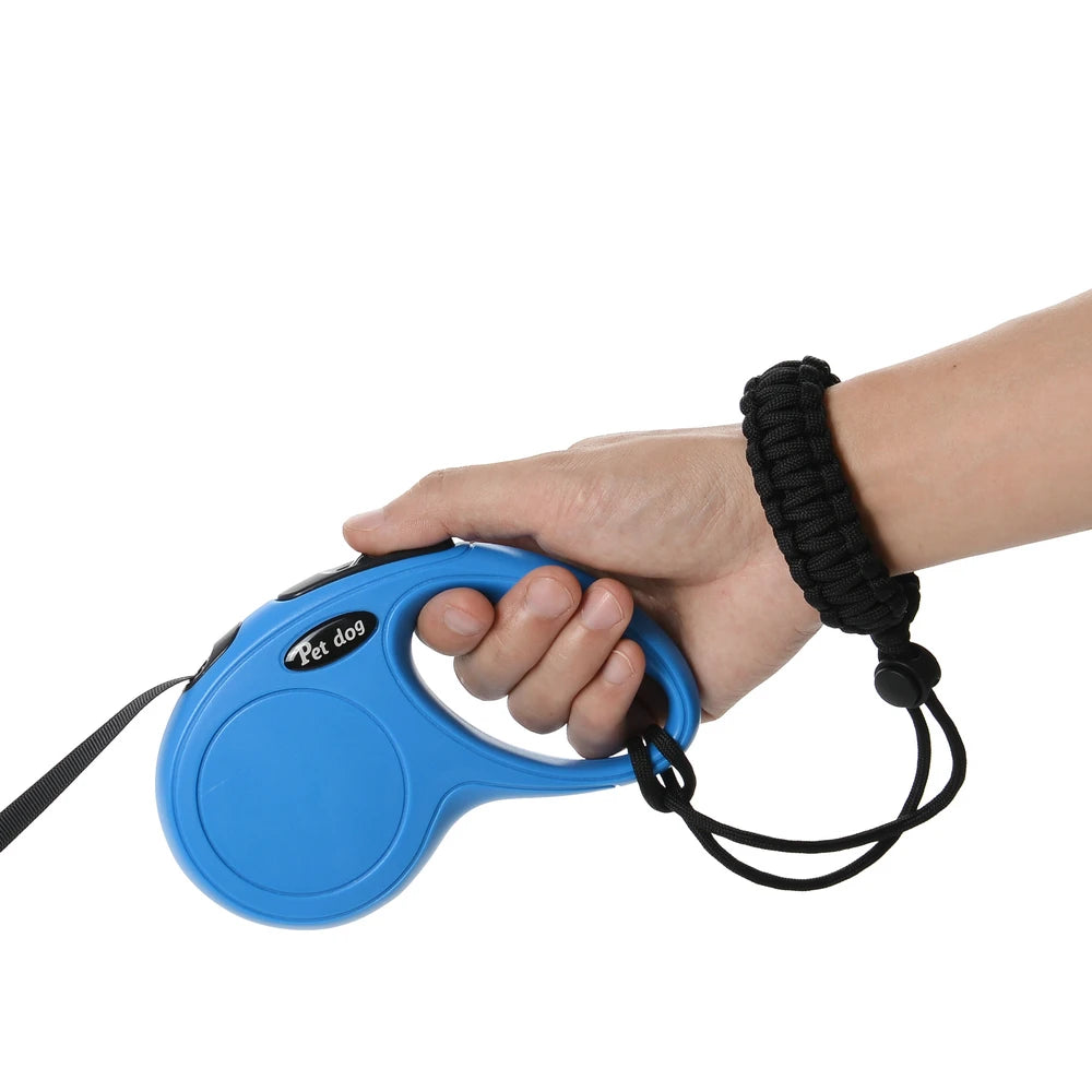 Hands-Free Dog Leash Wrist Strap – Adjustable Anti-Drop Safety Band for Small Dogs