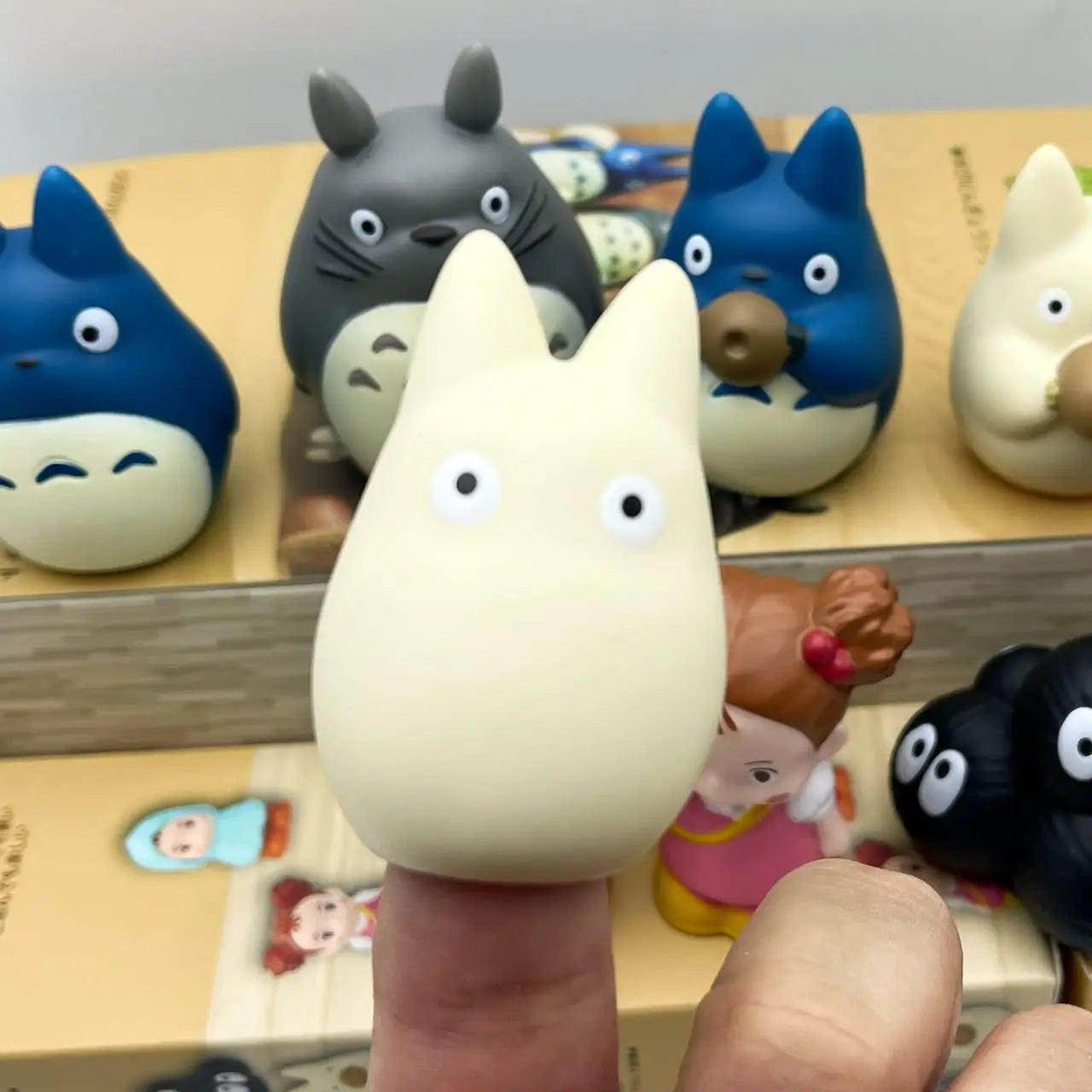 Hot New Anime Cartoon Peripheral Blind Box Trendy Toy Figurine Office Desk Bedroom Bedside Table Decor Students Birthday Gifts