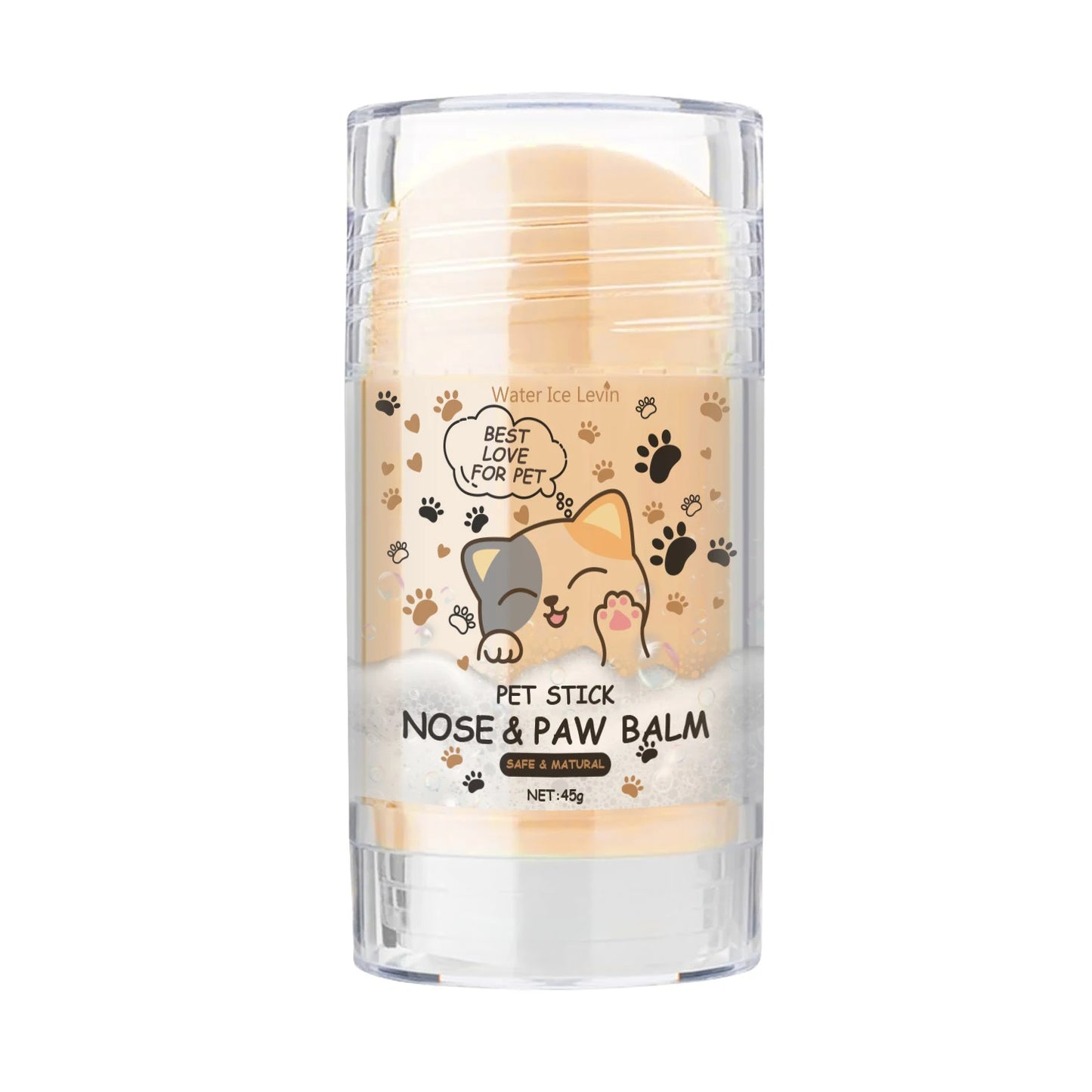 Dog & Cat Paw Balm 45g – Nose & Paw Moisturizer Cream for Cracked Feet Repair & Protection
