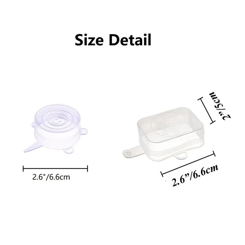 12-Pack Silicone Can Lids BPA-Free | Reusable Stretch Seal Covers for Cans, Yogurt, Mason Jars & Pet Food Storage