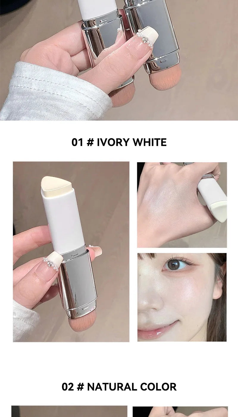 Matte Foundation Stick – Long-Lasting Concealer & Moisturizing Makeup Base (Sweat-Resistant)