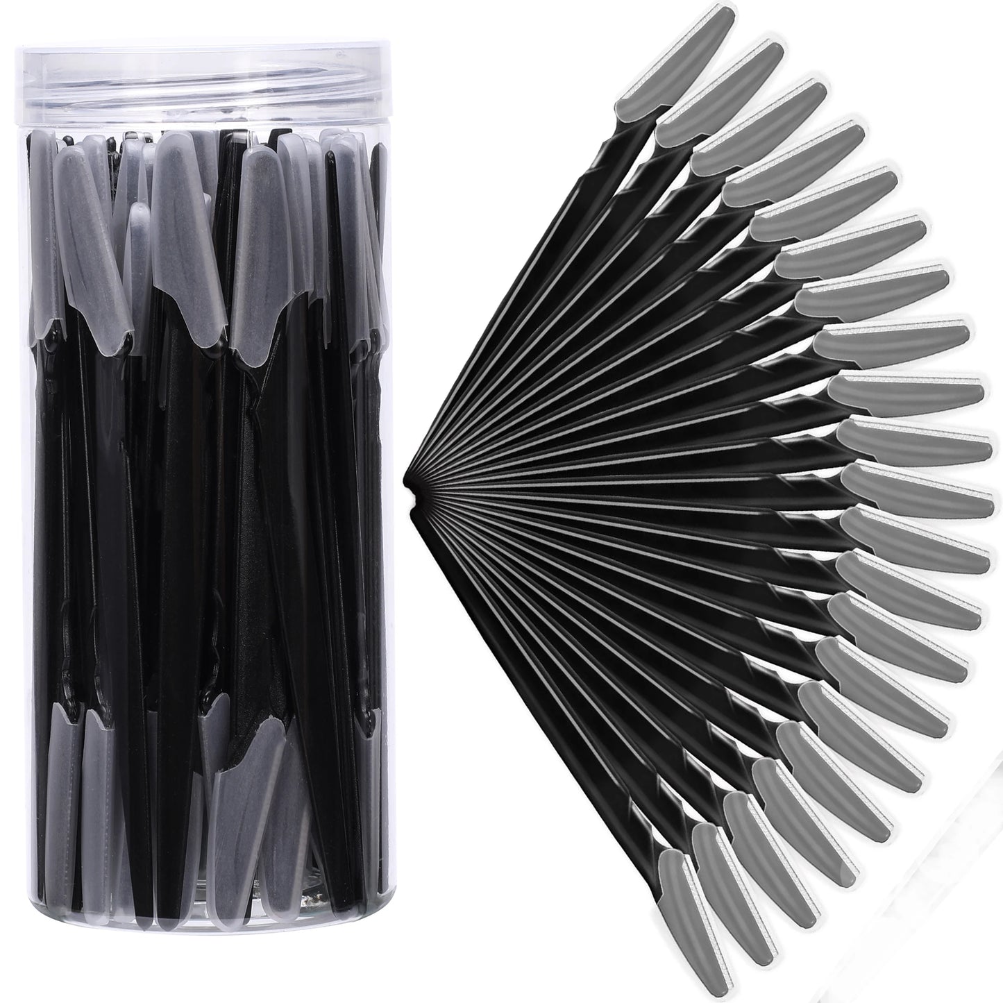 Eyebrow & Face Razor Set for Women & Men – Safe Facial Hair Remover with Protective Cover \Smooth & Precise Trimming