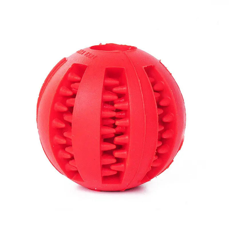 Interactive Dog Treat Ball – Bite Resistant Chew Toy & Food Dispenser for Dogs & Puppies