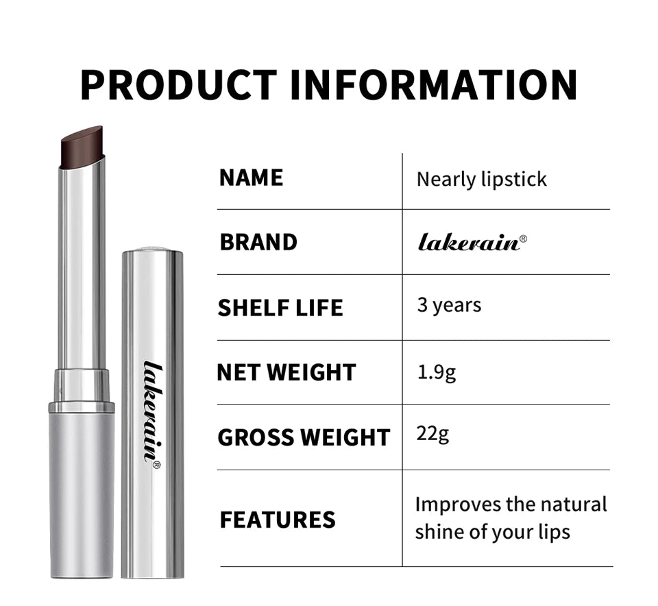 Moisturizing Lipstick & Lip Plumper – Long-Lasting Hydrating Lip Gloss (Natural Shades)