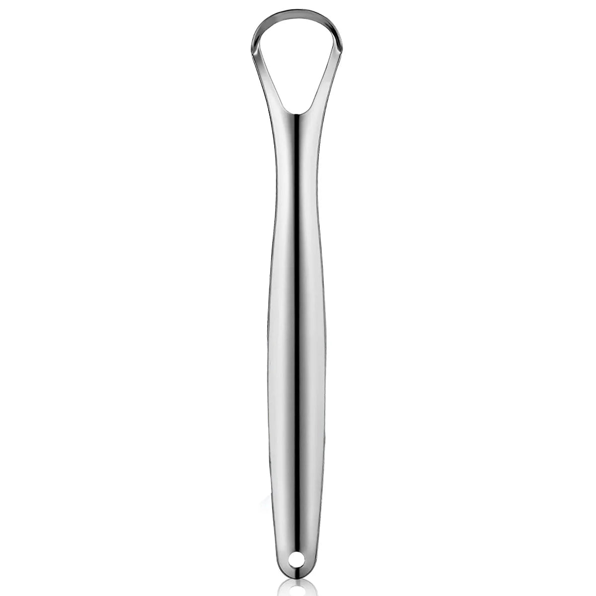 Stainless Steel Tongue Scraper – Fresh Breath Oral Cleaner (1pc / 3pcs, Multiple Shapes)