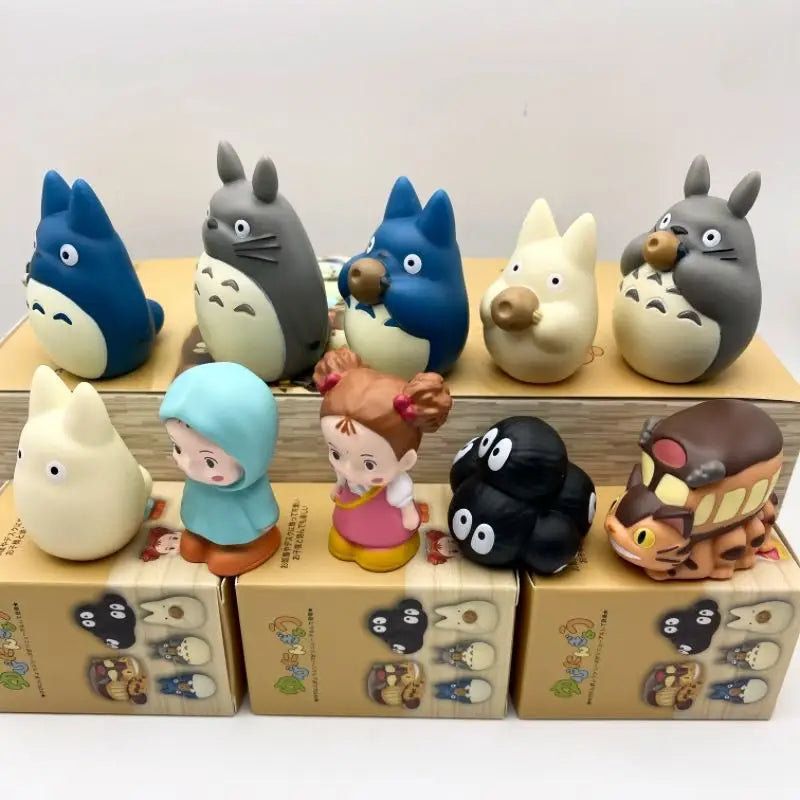 Hot New Anime Cartoon Peripheral Blind Box Trendy Toy Figurine Office Desk Bedroom Bedside Table Decor Students Birthday Gifts