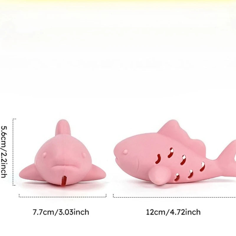 Interactive Cat Chew Toy – Fish Shape Treat Dispenser & Teeth Cleaning Toy for Kittens & Cats
