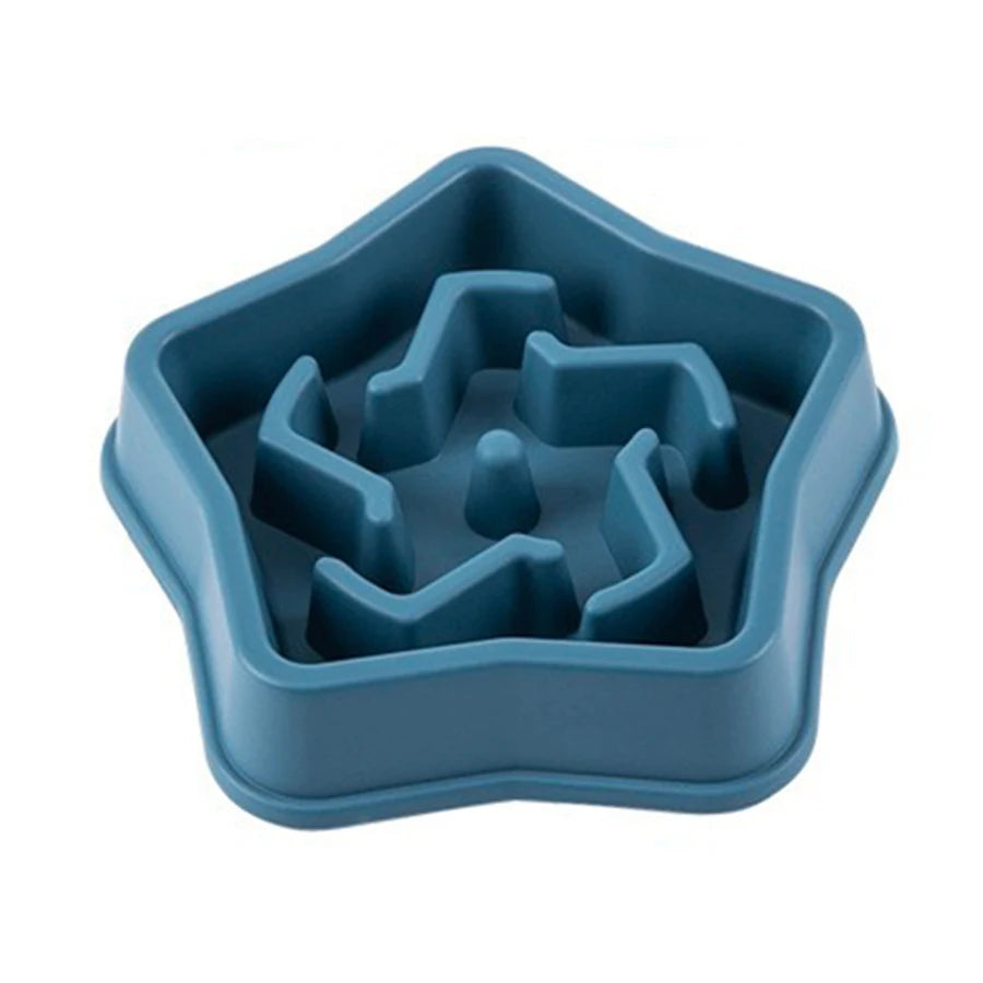 Slow Feeder Dog Bowl – Anti-Choking Cloud Design Bowl for Healthy Eating & Digestion