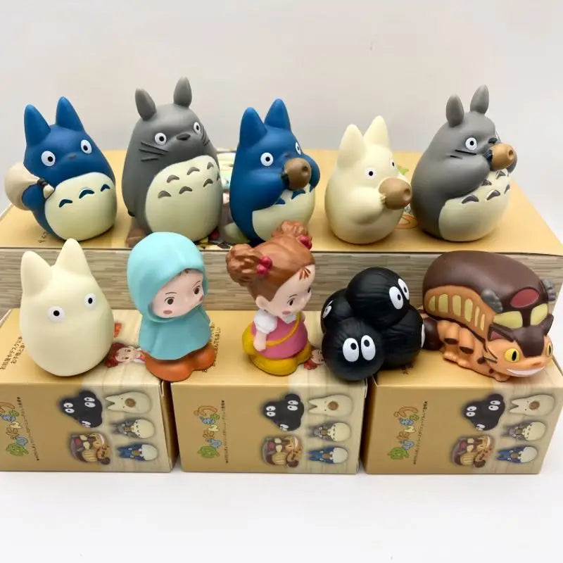 Hot New Anime Cartoon Peripheral Blind Box Trendy Toy Figurine Office Desk Bedroom Bedside Table Decor Students Birthday Gifts