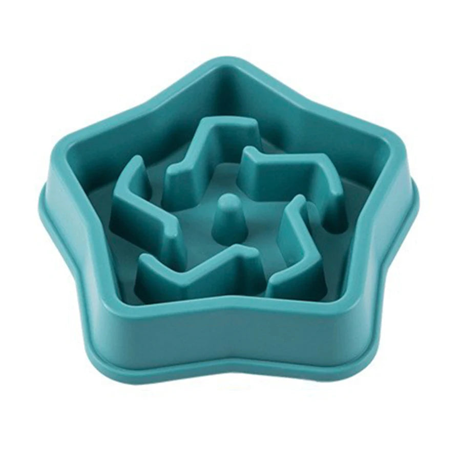 Slow Feeder Dog Bowl – Anti-Choking Cloud Design Bowl for Healthy Eating & Digestion