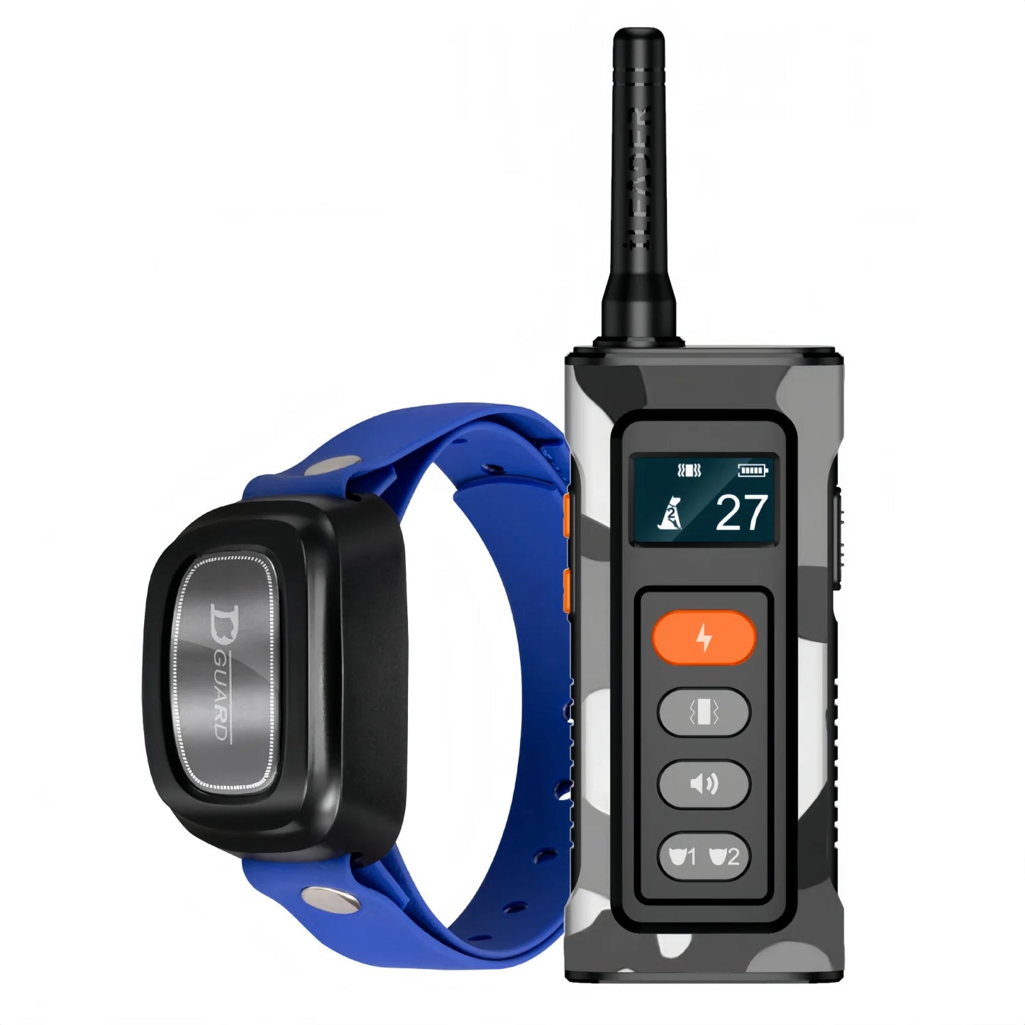 Remote Control Waterproof Dog Training Collar 3300Ft – Shock & Vibration Adjustable Electric Training Collar for Dogs (8–150 lbs)