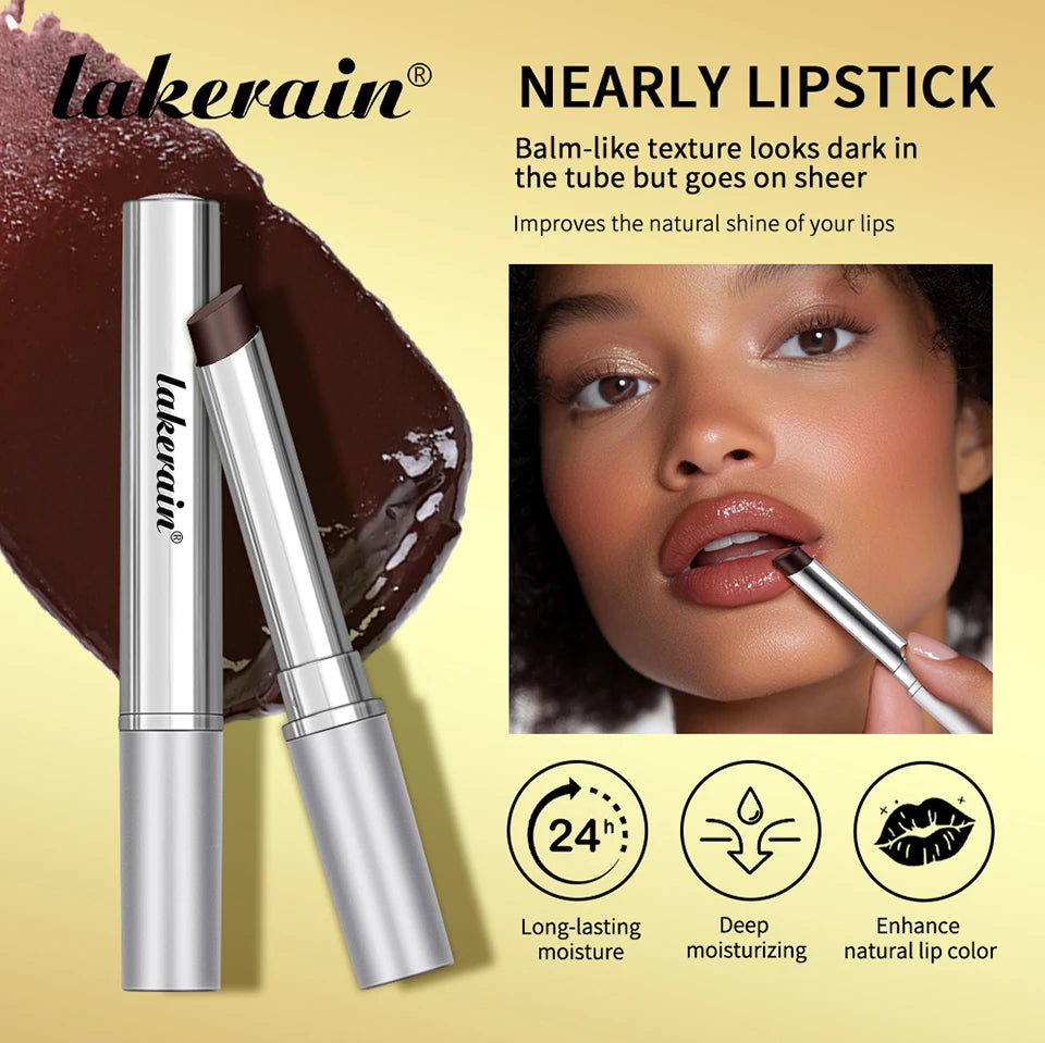 Moisturizing Lipstick & Lip Plumper – Long-Lasting Hydrating Lip Gloss (Natural Shades)