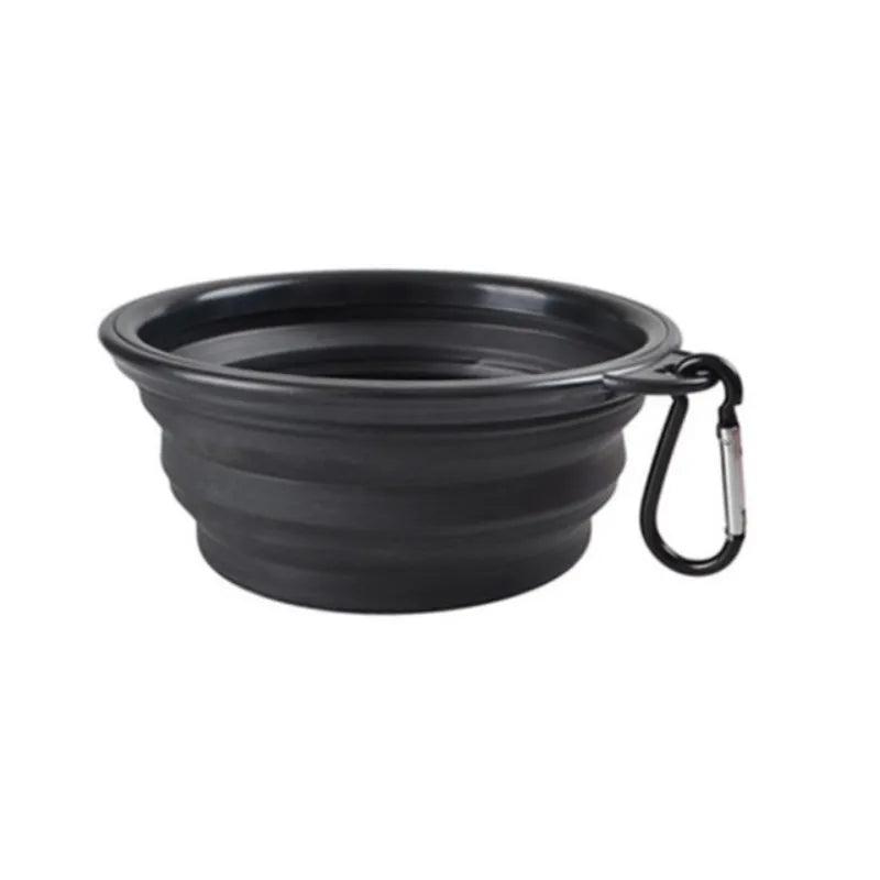 Portable Collapsible Pet Bowl – Silicone Travel Food & Water Bowl for Dogs & Cats