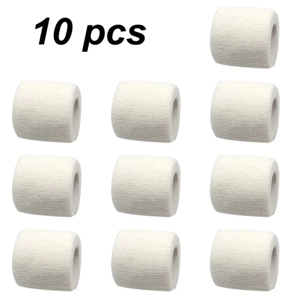 Self-Adhesive Elastic Bandage Wrap (10/12pcs) – Pet & Sport First Aid Tape for Dogs, Cats, Ankle & Joint Support