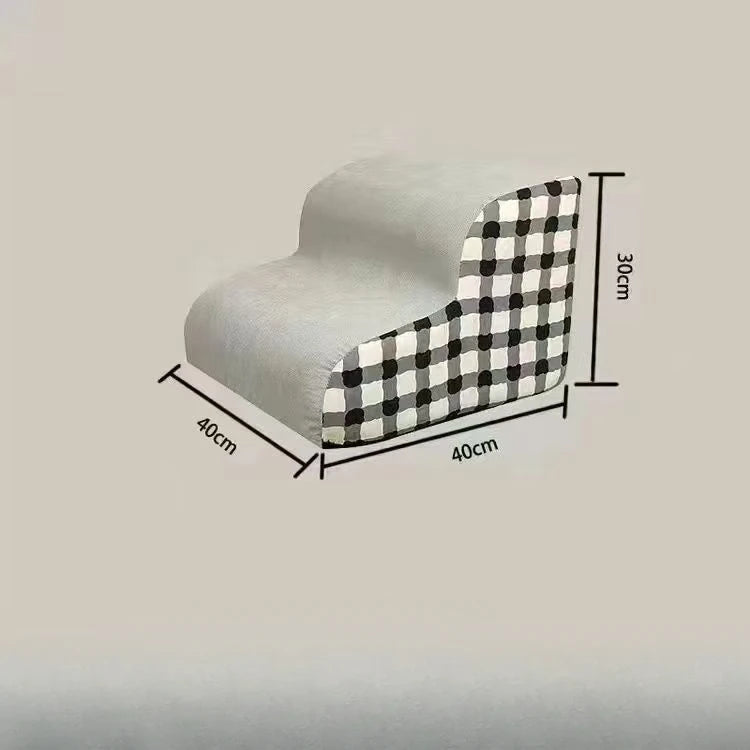 Dog Stairs & Ramp – High Density Foam Pet Steps for Bed & Sofa, Non-Slip Ladder for Small & Senior Dogs